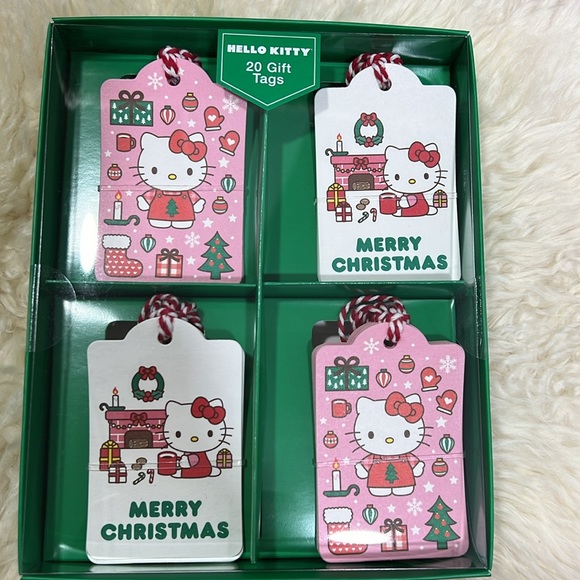 NEW! Hello Kitty Holiday 2023 - Hello Kitty Gift Tags Set of 2 boxes - Picture 2 of 5